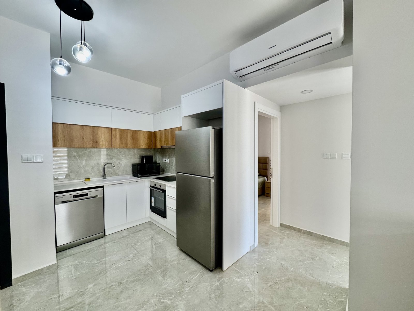 Квартира 2+1 в Riverside с видом на море