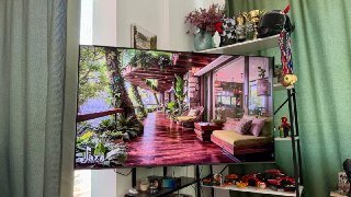 55 дюймовый QLED телевизор 4K