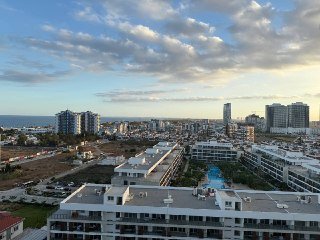 Студия с видом на море в Искеле
