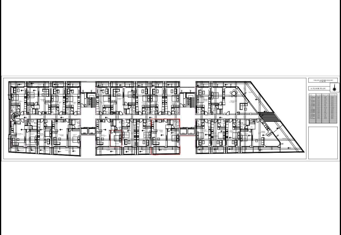 1+1 апартаменты в Grand Saphire Resort