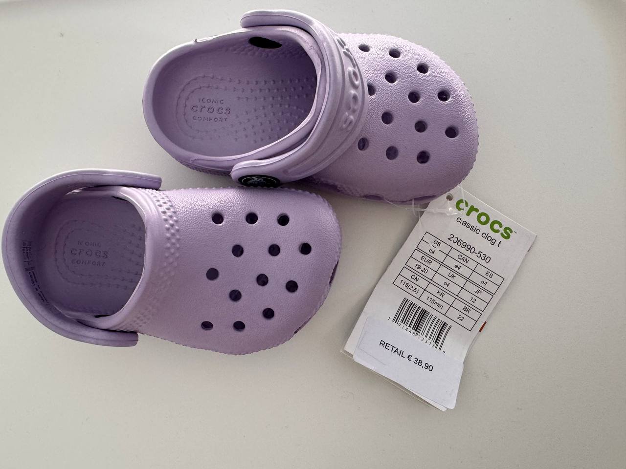 Детские кроссовки Crocs 19 20 размера