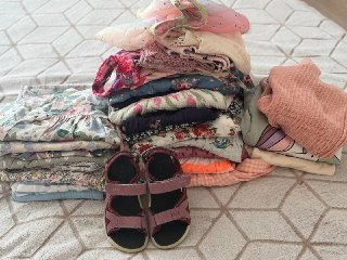 Пакет одежды для девочки 104 110