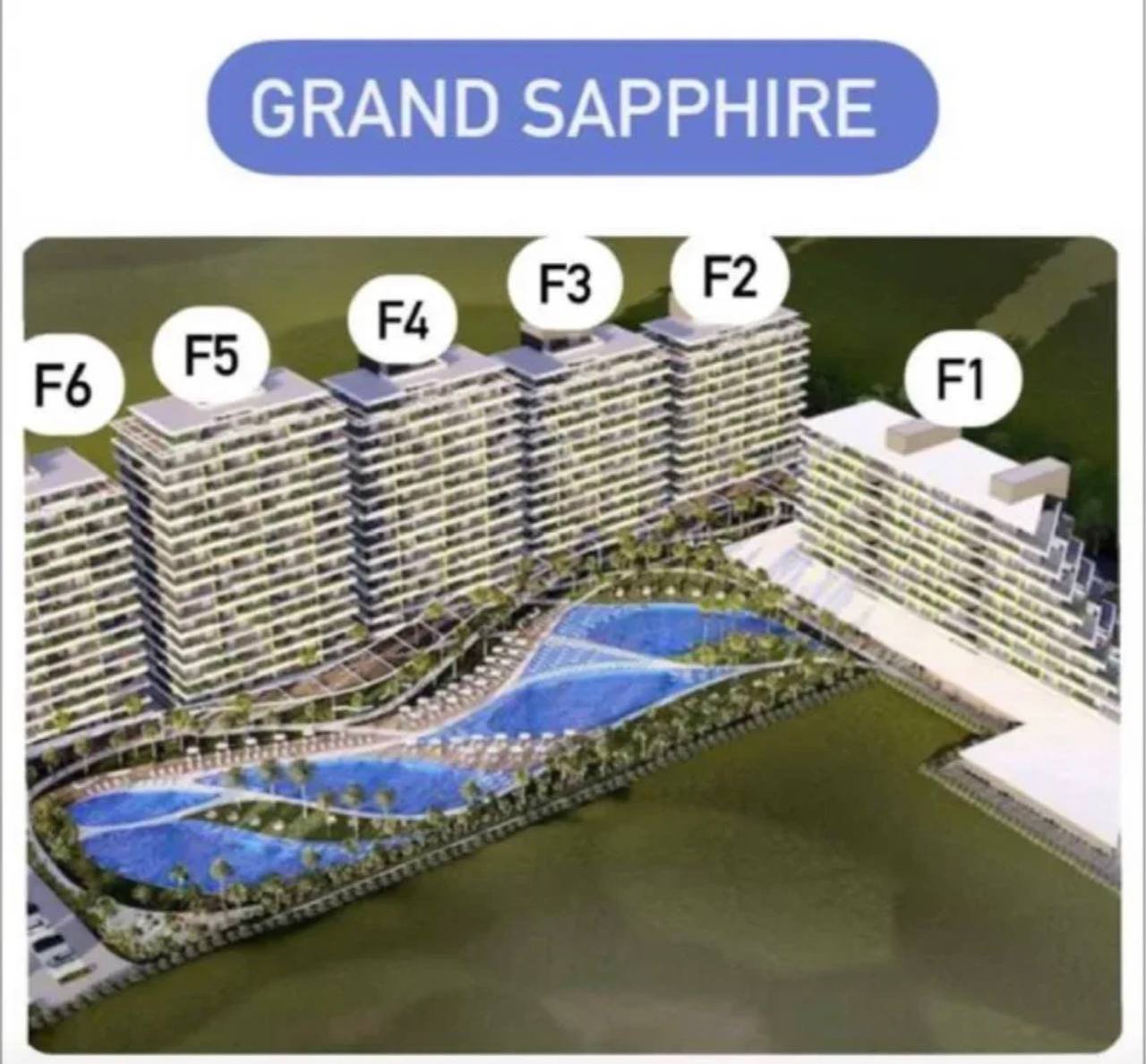 Студия в Grand Sapphire F3