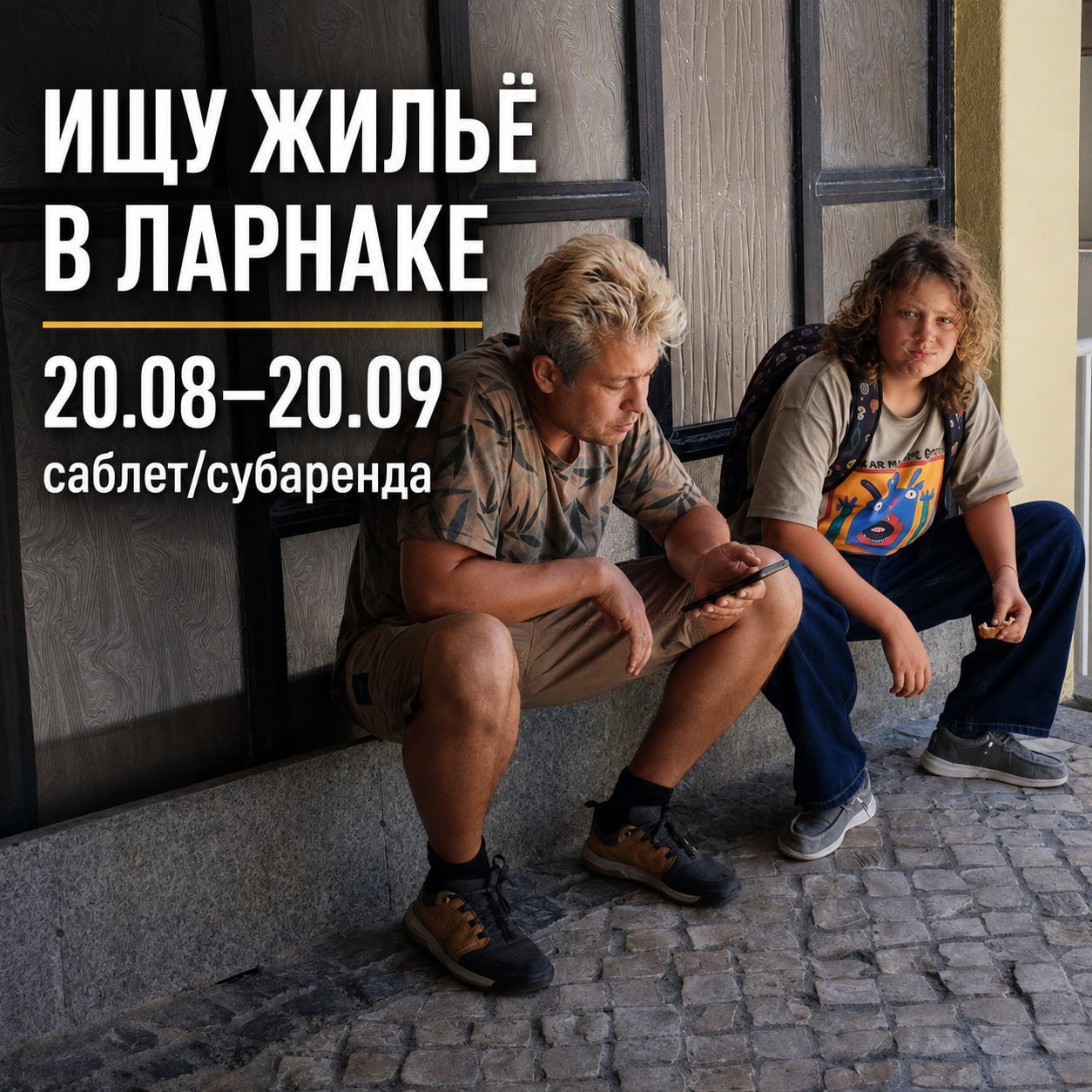 Ищу комнату или квартиру в Ларнаке