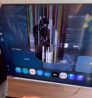 Телевизор Samsung Crystal UHD 55 на запчасти